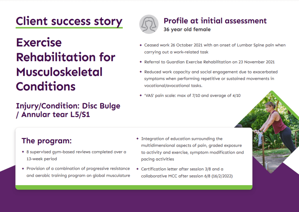 Musculoskeletal Injury Case Studies