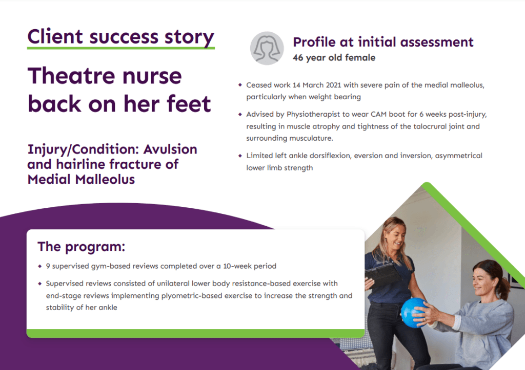 Musculoskeletal Injury Case Studies